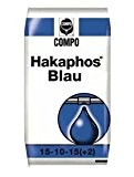 1 Kg HAKAPHOS® Nährsalz "Blau" von Compo. Für alle Kübelpflanzen wie z.B. Engelstrompeten, Schönmalven und Fuchsien.