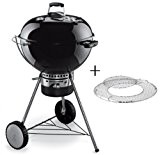 1 Weber Master-Touch GBS Kugelgrill Barbecue 57 cm Black