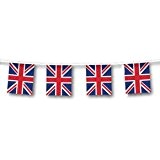 1 Wimpelkette Großbritannien Union Jack Great Britain 3m Kunststoff