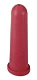 10 Stück Sauger 100 mm rot für Kälber mit Kreuzolchung für Tränkeeimer