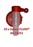 10 x FLUXX® Auslaufhahn DIN 51 AH 23/51 für 5-30 L Kanister Kanisterhahn Dosierhilfe Sabeu