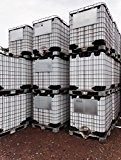 1000 Liter IBC Container Tank Wassertank Lebensmittelecht NEU