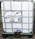 1000 Liter IBC Tank (5) - Kunsttstoffpalette & Gitterbox gebraucht # Tank gereinigt / wie neu