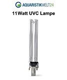 11 Watt UVC Ersatzlampe Wasserklärer G23 Sockel CUV 111 Klärer Leuchtmittel