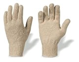 12 Paar Strick Unterziehhandschuh Innenhandschuh Baumwolle, ideale Arbeitshandschuhe Stoffhandschuhe
