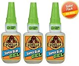 15 g Gorilla Sekundenkleber Super Glue Gel, 3 Pack Größe: 3er Pack, Modell:,, & Hardware Store