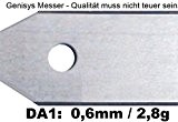 18 Messer (0,6mm) & Schrauben für den Husqvarna Automower und Gardena R40Li/R70Li