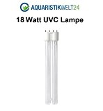 18 Watt UVC Ersatzlampe Wasserklärer 2G11 Sockel CUV 118/218 Klärer Leuchtmittel