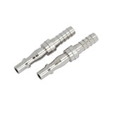 2 PIECE HOSE BARB AIRLINE BAYONET FITTING 8MM CT1687 by NEILSEN TOOLS