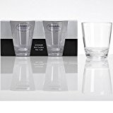 2 Stück Savoy Polycarbonat 290ml Trinkglas in Echtglasoptik, bruchfest - Camping Gläser Trink Glas Kunststoff Wasserglas
