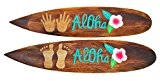 2 Surfboard Dekoration Aloha Tiki Board Hawaii