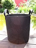 20 Liter ø30 x 30cm Pflanzsack mit Henkeln Pflanztasche Töpfe Grow Bag Plant Pot Hochbeet