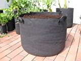 200 Liter - ø72 x 50cm Pflanzsack mit 4 Henkeln Pflanztasche Töpfe Grow Bag Plant Pot Hochbeet