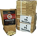 24 Kg Anfeuerholz perfekt trocken und sauber + 50 Stück Bio Anzünder von BlackSellig- versandkostenfrei