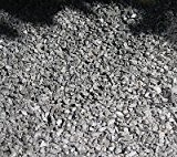 25 kg Basalt - Splitt Schwarz /Grau Streusplitt Ziersplitt Dekosplitt Pflastersplitt 2/5 mm