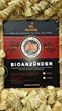 250 Stück (ca.4 kilo ) BlackSellig Bio Anzünder Anzündwolle Grillanzünder Ofenanzünder Kaminanzünder - versandkostenfrei!!!!!
