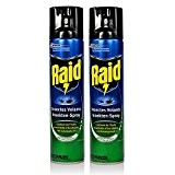 2x Raid Insekten-Spray mit Eukalyptusöl 400 ml - Wirkt sicher und schnell