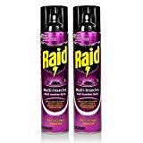 2x Raid Multi Insekten-Spray Frischer Duft 400 ml - Wirkt sicher und schnell