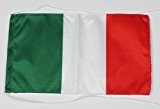 3 Stück Italien 15x25 cm Tischflagge einseitig bedruckt Tischfahne Dekoflagge Dekoration Dekofahne