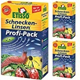 3 x 1 kg ETISSO Schnecken-Linsen Profi-Pack Schneckenmittel