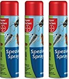 3 x 400 ml Bayer Blattanex Ungeziefer Spezial-Spray