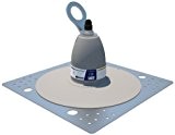 3M DBI-SALA 2100140 Roof Top Anchor for PVC Membrane and Built-Up Roofs with Weather Proofing Shroud, Silver by 3M Fall ...
