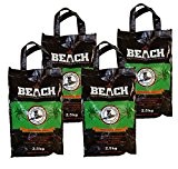 4 x 2,5 Kg Beach Kokos Grill Briketts von BlackSellig reine Kokosnussschalen Grillkohle - perfekte Profiqualität - versandkostenfrei!!!!!