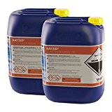4 x 25 kg Chlor flüssig - mit 13 bis 15 % Aktivchlorgehalt - Wasserdesinfektion für Pools - VERSANDKOSTENFREI