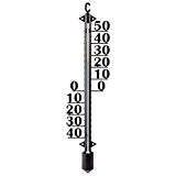 47 cm Außen - Garten - Wand Thermometer Analog , Kunststoff . Deutsche Herstellung . Anzeige -40 bis + 50 ...