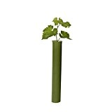 4er Pack Tubex Ecovine, Rebschutzröhren, 75cm, Ø 71-86mm grün, Wuchshülle, Fege- und Verbissschutz für den Weinbau