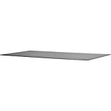 4Seasons Outdoor Rivoli Tisch Concept Mid Grey mit Alugestell weiß 170 x 95 cm