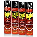 4x Raid Ameisen-Sprayl 400 ml - Wirkt sicher und schnell