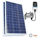 500 Watt Plug&Play-Solaranlage, poly, für die Steckdose, Konverter Komplettpaket