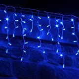 500er LED Eiszapfen Lichterkette blau 10m koppelbar Typ C Lights4fun