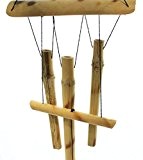 58,4 cm Aufhängen Bambus Holz Wind Chimes Röhren Outdoor Glocken Garten Dekoration.