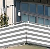 5x0,9m Balkon Sichtschutz Windschutz atmungsaktiv Modell ELECSA 361