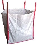 (6,35EUR/St.) 4x Big Bag Unbedruckt Entsorgungssack 70x70x90cm SWL 1000kg