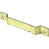 63mm SAWTOOTH HANGERS - - BRASS FINISH COMPLETE WITH SCREWS - FREE POST by Ikon Picture Hooks