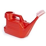 7 Litres Red Budget Watering Can Garden Plastic With Pouring Spout Weed Control