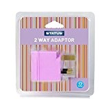 AA S2WAP2572C3 2-Way Non Fused Adaptor - African Violet by Status