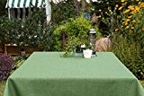 ABWASCHBAR Gartentischdecke eckig, in vielen verschiedenen Größen, Farben acrylbeschichtet in Designs:Rustikal, grün Maß: 130x180