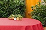 ABWASCHBAR Gartentischdecke oval, in vielen verschiedenen Größen, Farben acrylbeschichtet, in Designs:Oslo, bordeaux Maß: 170x220