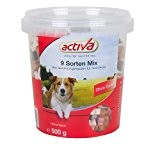 Activa Hundeleckerlie 9 Sorten Mix ohne Zucker 500g