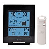 AcuRite 01098R Weather Station with Temperature, Humidity, Barometric Pressure, Intelli-Time Clock by AcuRite