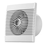 AirRoxy Premium Indoor Venilator Fan for Small Room (WC, Bathroom, Kitchen) with Timer / Time Delay Switch and Humidity Switch ...