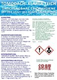 Algenmittel, Fadenalgenfrei, Algenvernichtung und Teichhygiene durch Aktivsauerstoff, Tomodachi Klarer Teich 10kg Nachfüllpack im PE-Sack