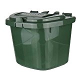 All-Green Belüfteter Küchenkomposteimer, Plastik, 5 Liter, Grün