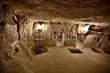 Alu-Dibond-Bild 120 x 80 cm: " cave city in Cappadocia Turkey", Bild auf Alu-Dibond
