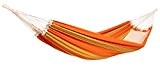 AMAZONAS XL Hängematte Bahia Orange 230cm x 150cm bis 200kg