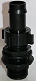 AMTDVN_288 Tankdurchführung 1" + Schlauchaufsatz für 1", IBC-Container-Zubehör-Regenwasser-Tank-Adapter-Fitting-Kanister